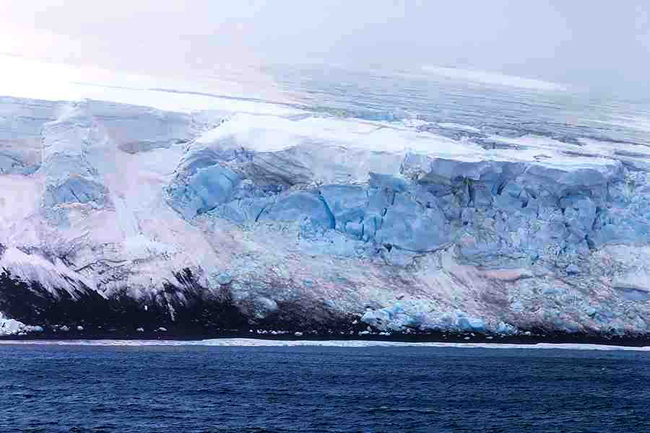 image_ Les glaciers de l'île de Bouvet