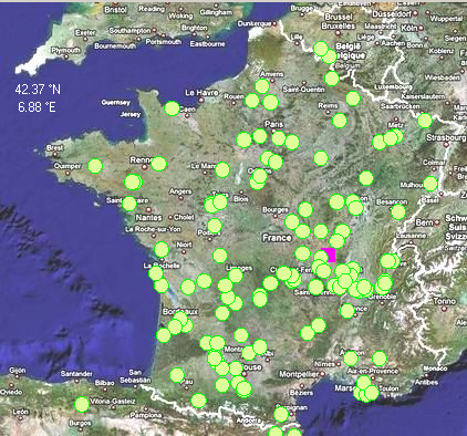 carte france f4htz championnats france thf 2018