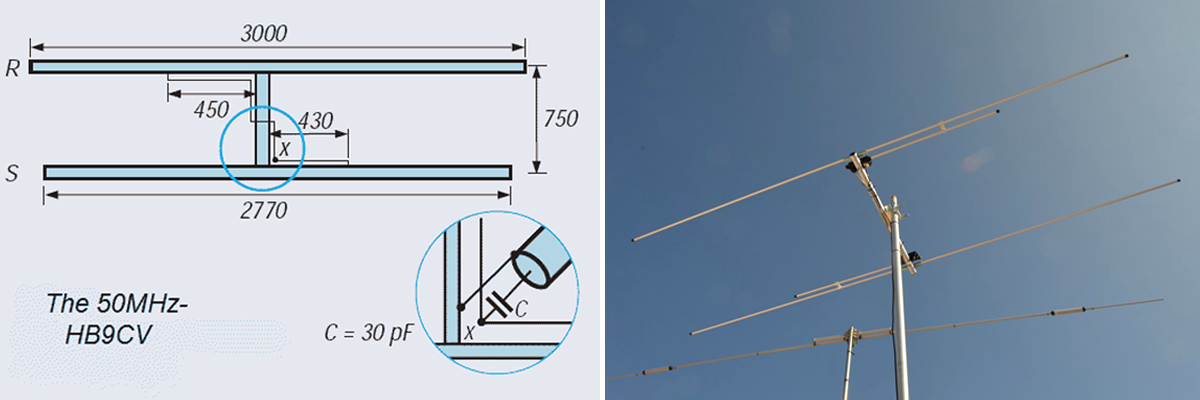 hb9cv 50mhz