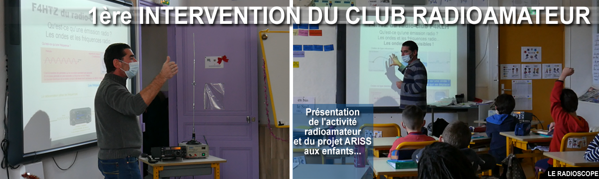 premiere intervention du radioclub