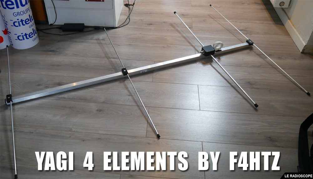 yagi 4 elements by f4htz