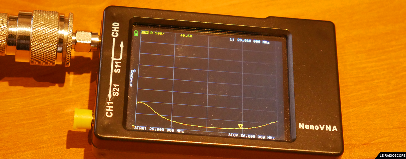 mesure nanovna bande 10m dipole multibande f4htz