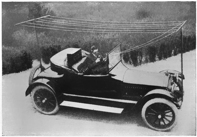voiture radioamateur 1919