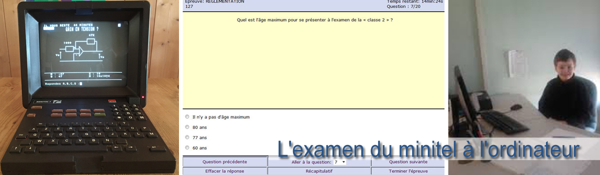 examen du minitel a l ordinateur