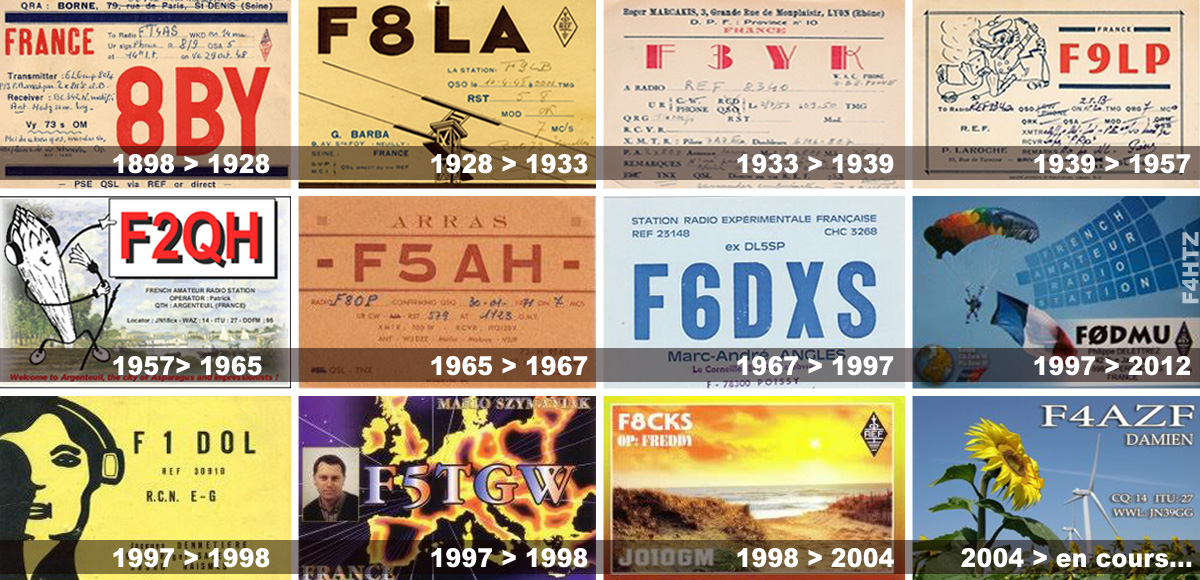 histoire carte qsl