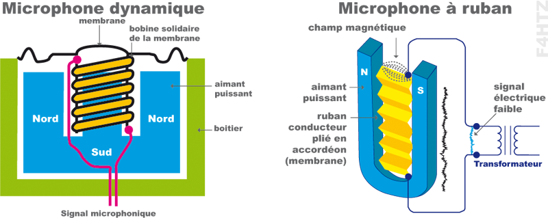 micro dynamique a ruban